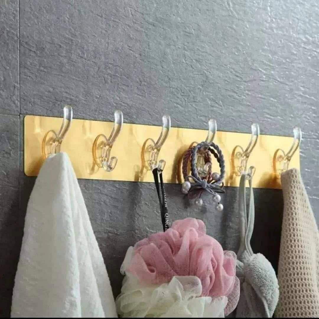 شماعه لاصق دهبى+ فضى  6*1كيس