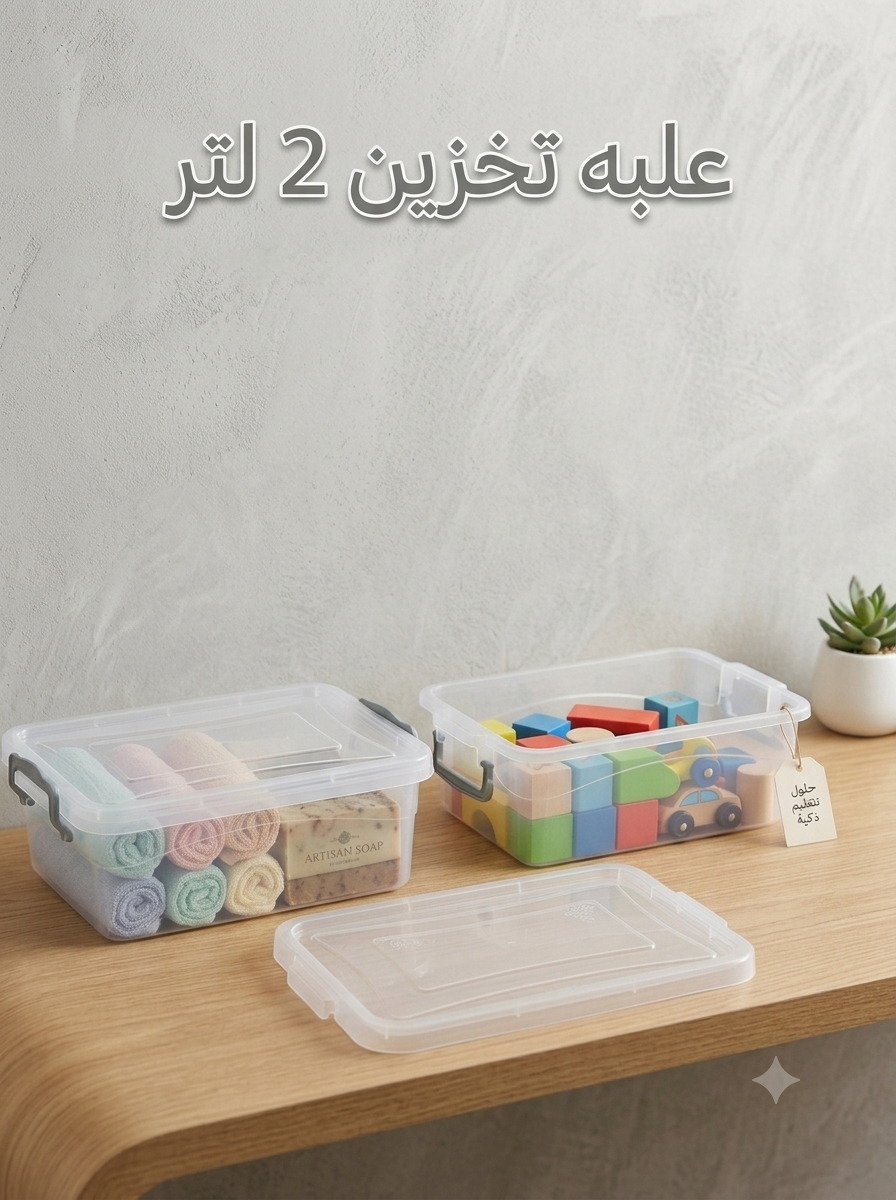 علبه خزين 2 لتر موديل favill 678