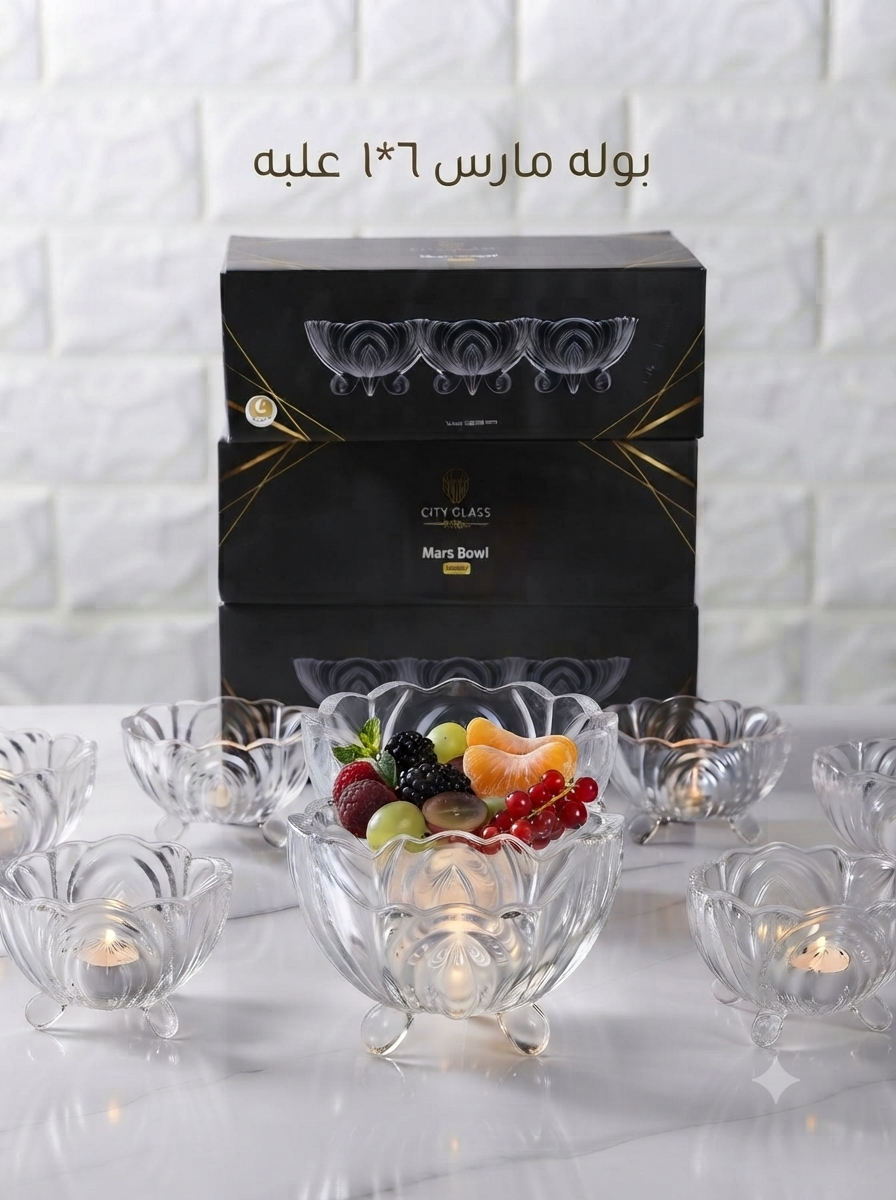 بولا مارس علبه 6*1 سيتى جلاس (4 ق )