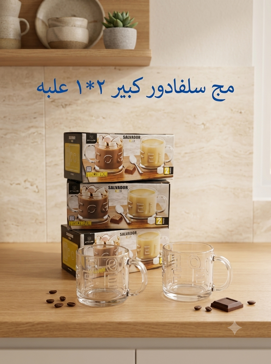 مج سلفادورا علبه 2*1 سيتى جلاس (12ق)